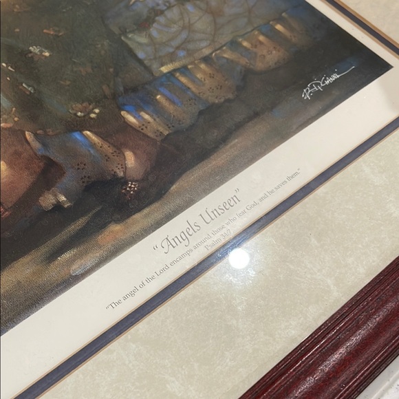 Framed Art Print - Woman with Cat - Picture 2 of 5